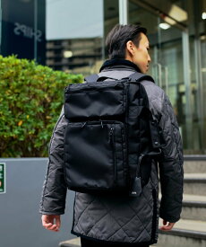 SHIPS MEN 【WEB限定】SHIPS: 3WAY ビズ ワイド ブリーフ バッグ シップス バッグ リュック・バックパック ネイビー ブラック グリーン【送料無料】