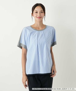 �ySALE�^47%OFF�zLeilian PLUS HOUSE �y�E�H�b�V���u���z�X�g���C�v�ؑփJ�b�g�\�[�yMUSE BY ROCHAS Premiere�z �����A���@�v���X�n�E�X �g�b�v�X �J�b�g�\�[�ET�V���c �O���[�y���������z