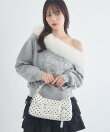 ファー付ワンショルトレーナー