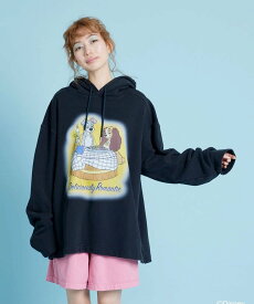 LHP LittleSunnyBite/リトルサニーバイト/Lady and the Tramp hoodie エルエイチピー トップス パーカー・フーディー ブラック ブルー【送料無料】