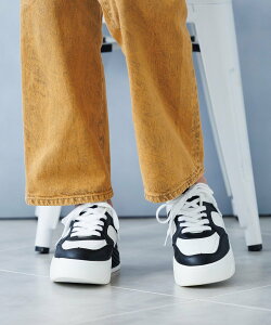 attagirl 厚底レースアップスニーカー アタガール シューズ・靴 スニーカー ブラウン ホワイト ブラック シルバー ピンク