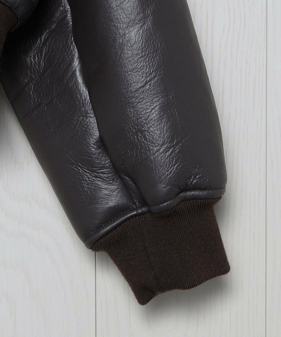 【SALE/50%OFF】BEAUTY&YOUTH UNITED ARROWS <H>ムートン ショートブルゾン ユナイテッドアローズ アウトレット ジャケット・アウター その他のジャケット・アウター ブラウン【送料無料】 - メイン画像 7