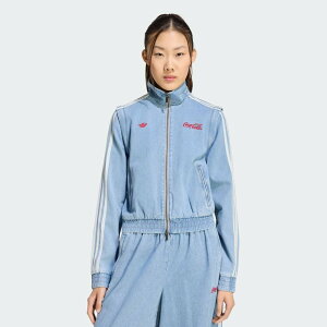 adidas �y�����z�A�f�B�_�X adidas �ԕi�� FIREBIRD REG DENIM TRACK TOP COCA COLA �A�f�B�_�X �g�b�v�X ���̑��̃g�b�v�X�y���������z