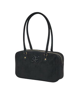 X-girl TONAL XG EMBLEM LANDSCAPE HANDBAG �G�b�N�X�K�[�� �o�b�O ���̑��̃o�b�O �s���N �u���b�N�y���������z