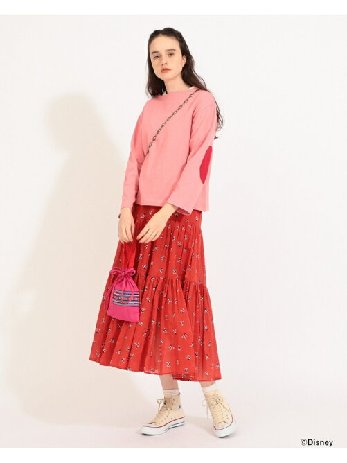 Beams Women Beams Boy ミッキーマウス ティアード スカート Rakuten Fashion 楽天ファッション 旧楽天ブランドアベニュー Ch9627