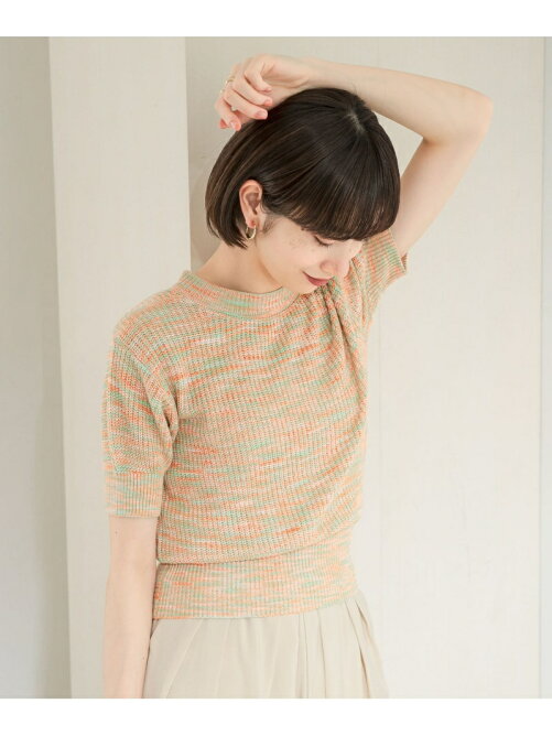 Kbf Mixヤーンクロップドニット Rakuten Fashion 楽天ファッション 旧楽天ブランドアベニュー Cu7627