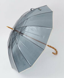 martinique Traditional WeatherWear/A231SLGGO0302 CLEAR UMBRELLA BAMBOO マルティニーク ファッション雑貨 傘・長傘 ブラウン ブラック【送料無料】