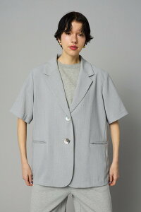 �ySALE�^30%OFF�zHeRIN.CYE Over size half jacket �w�����h�b�g�T�C �W���P�b�g�E�A�E�^�[ ���̑��̃W���P�b�g�E�A�E�^�[ �l�C�r�[ �O���[ �x�[�W���y���������z