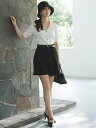 【SALE／50%OFF】SNIDEL Sustainableエンブロイダリープルオーバー スナイデル トップス ニット ブラック【送料無料】