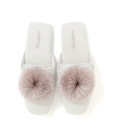 Francfranc ラウンドタッセル ルームシューズ ライトグレー フランフラン 靴下・レッグウェア その他の靴下・レッグウェア