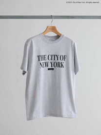 【SALE／50%OFF】AMERICAN HOLIC THE CITY OF NEW YORK TEE アメリカン ホリック トップス カットソー・Tシャツ グレー