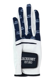 Jack Bunny!! 合成皮革グローブ (左手用) (UNISEX) ジャックバニー ファッション雑貨 手袋 ホワイト イエロー ネイビー グリーン