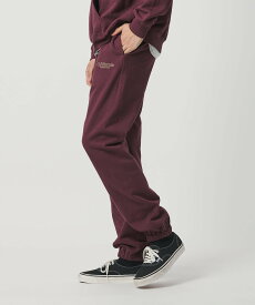 California General Store ＜CGS.＞オーガニックコットン スウェット イージーパンツ ビューティー＆ユース　ユナイテッドアローズ パンツ ジャージ・スウェットパンツ ワインレッド ブラウン グレー【送料無料】