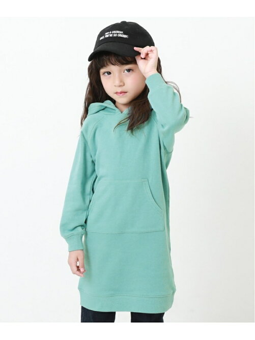 Devirock 無地スウェットパーカーワンピース 長袖 デビロック 子供服 キッズ Rakuten Fashion 楽天ファッション 旧楽天 ブランドアベニュー Dq7629