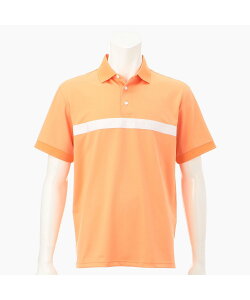 �ySALE�^30%OFF�zBRIEFING GOLF MENS SLEEVE LOGO POLO RELAXED FIT �u���[�t�B���O �g�b�v�X �|���V���c �I�����W�y���������z