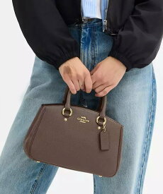 【SALE／70%OFF】COACH OUTLET 【公式】サバンナ スモール キャリーオール バッグ コーチ　アウトレット バッグ ショルダーバッグ ブラウン【送料無料】