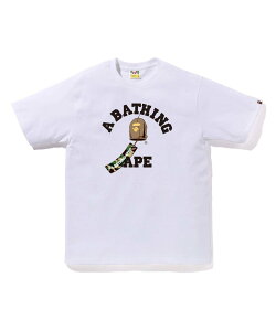 A BATHING APE (M)JAPANESE WIND CHIMES COLLEGE TEE M A xCVO GCv gbvX Jbg\[ETVc ubN zCgyz