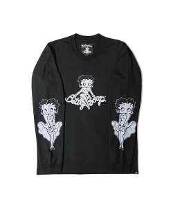 SELECT BRANDS BETTY BOOP×MASTERMIND WORLD/�x�e�B�[ �u�[�v×�}�X�^�[�}�C���h���[���h LSTEE �W���b�N���[�Y �g�b�v�X �J�b�g�\�[�ET�V���c �u���b�N�y���������z