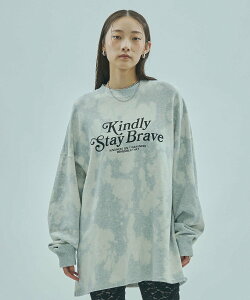 �ySALE�^50%OFF�zROSE BUD BLEACH L/S SWEAT ���[�Y�o�b�h �g�b�v�X �X�E�F�b�g�E�g���[�i�[ �u���b�N�y���������z