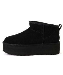ROYAL FLASH UGG/�A�O/Classic Ultra Mini Platform ���C�����t���b�V�� �V���[�Y�E�C �u�[�c �u���b�N�y���������z