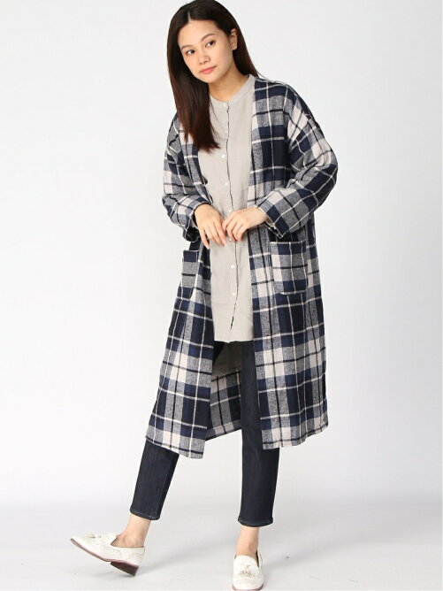 Peniphass Crea Delice スソスリットチェックロングカーディガン Rakuten Fashion 楽天ファッション 旧楽天ブランドアベニュー Bw4630 Peniphass Crea Delice スソスリットチェックロングカーディガン Rakuten Fashion 楽天ファッション 旧楽天ブランドアベニュー Bw4630