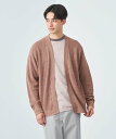 【SALE／80%OFF】UNITED ARROWS green label relaxing リネン アゼ イージーカーディガン ユナイテッドアローズ アウトレット トップス カーディガン グレー ピンク ブルー