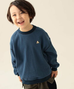 �ySALE�^20%OFF�zBEAMS mini �y10/23�V�K�l�����z�A���t�@�x�b�g ���b�t�� �����O�X���[�u T�V���c 2025FW(90~140cm) �r�[���X �~�j �g�b�v�X �J�b�g�\�[�ET�V���c �u���[ �x�[�W��