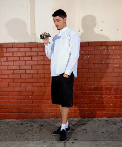 HUF MEGABLAST LS SHIRT / HUF �n�t �V���c �n�t �g�b�v�X �V���c�E�u���E�X �z���C�g �u���b�N �s���N�y���������z