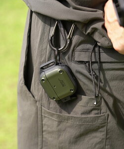 bPr BEAMS ROOT CO. / GRAVITY Shock Resist Case Pro. for AirPods (��4����) ��p�P�[�X �r�[���X ���� �X�}�z�O�b�Y�E�I�[�f�B�I�@�� ���̑��̃X�}�z�O�b�Y�E�I�[�f�B�I�@�� �J�[�L�O���[�� �u���b�N�y����