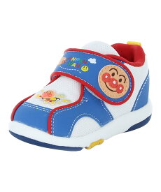 【SALE／10%OFF】MoonStar 【MoonStar】 ベビー シューズ スニーカー 靴 アンパンマンベビー08 ムーンスター シューズ・靴 スニーカー ブルー