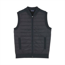 【SALE／21%OFF】BRICK HOUSE by Tokyo Shirts ニット 前身タフタ 裏フリース ベスト メンズ BM05J502DM50X00-20 トーキョーシャツ トップス ベスト・ジレ ネイビー【送料無料】