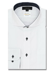 TAKA-Q 形態安定 吸水速乾 スタンダードフィット カッタウェイ 長袖 ワイシャツ シャツ ビジネスシャツ yシャツ トップス タカキュー スーツ・フォーマル Yシャツ・カッターシャツ