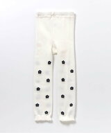 【SALE／50%OFF】apres les cours ハート・花柄レギンス エフオーオンラインストア 靴下・レッグウェア …