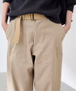 BURK 別注ベルト付きトラウザーパンツ