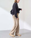 BURK 別注ベルト付きトラウザーパンツ