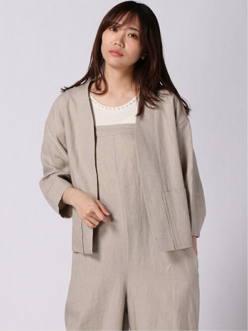 Iena リネンキャンバスボレロjk Rakuten Fashion 楽天ファッション