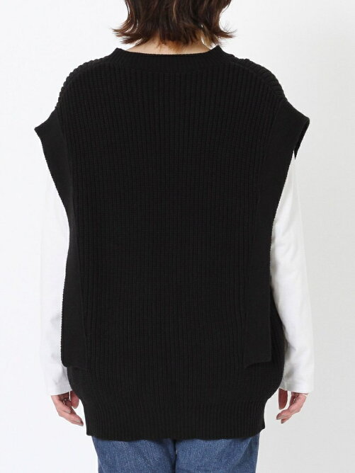 Coen コットンアクリルオーバーサイズニットベスト Rakuten Fashion 楽天ファッション 旧楽天ブランドアベニュー Cd6633