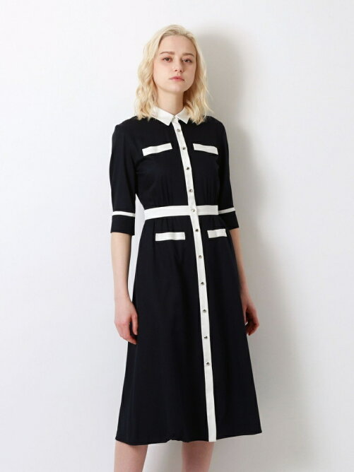 Loveless ネイビートリミングワンピース Rakuten Fashion 楽天ファッション 旧楽天ブランドアベニュー Cz2633