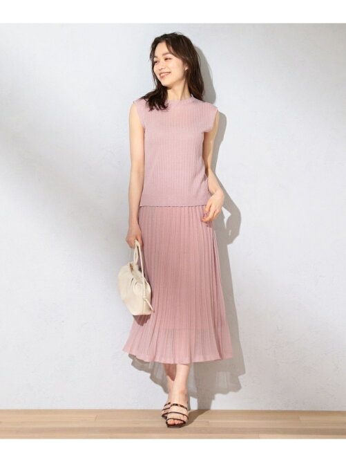 Feroux 美人百花6月号掲載 シアービスチェニット セットアップ Rakuten Fashion 楽天ファッション 旧楽天ブランドアベニュー Db4633