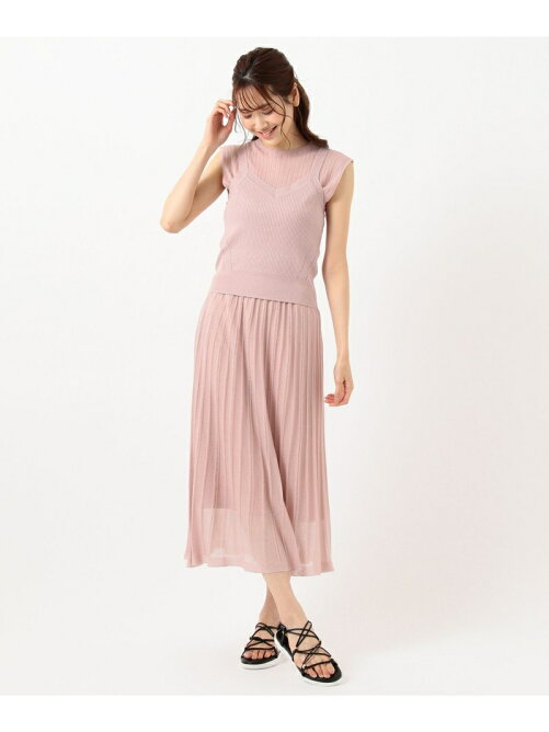 Feroux 美人百花6月号掲載 シアービスチェニット セットアップ Rakuten Fashion 楽天ファッション 旧楽天ブランドアベニュー Db4633