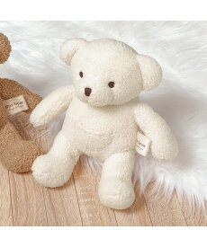 【SALE／60%OFF】apres les cours tiny bear ぬいぐるみ(大) エフオーオンラインストア マタニティウェア・ベビー用品 その他のベビーグッズ ベージュ ホワイト