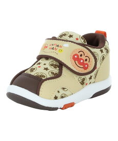 【SALE／10%OFF】MoonStar 【MoonStar】 ベビー シューズ スニーカー 靴 アンパンマンベビー08 ムーンスター シューズ・靴 スニーカー ブラウン