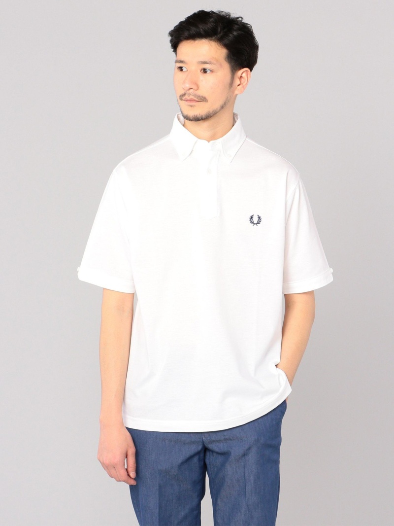 SHIPS｜【SHIPS別注】FRED PERRY: 抗菌・防臭 鹿の子 ボタンダウン 