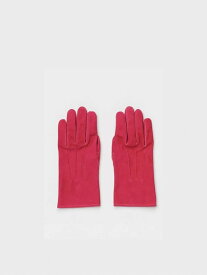 Hender Scheme エンダースキーマ/(U)suede glove/スエードグローブ ピーアールワン ファッション雑貨 手袋 ブラック ピンク【送料無料】