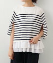【SALE／20%OFF】BEARDSLEY ショートポンチョ ビアズリー トップス ニット グレー ネイビー【送料無料】