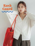 coca 【再入荷・UVカット】水陸両用ラッシュガードパーカー コカ トップス パーカー・フーディー ブラッ…
