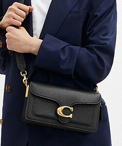 coach コーチタビーショルダー バッグ26 ブラックゴールド CP150 COACH 
