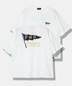 GSC MENS SELECT PENDLETON/�y���h���g�� Back Print Tee (MENS) �S�[�X���[�L�����o�� �g�b�v�X �V���c�E�u���E�X �u���b�N �z���C�g�y���������z