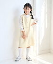 【KIDS/キッズ】アンチピリング 裾フレアジャンパースカート/リンクコーデ