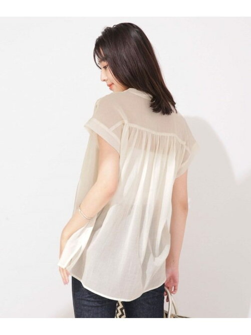 Nano Universe コットンシフォンブラウス Rakuten Fashion 楽天ファッション 旧楽天ブランドアベニュー 0635